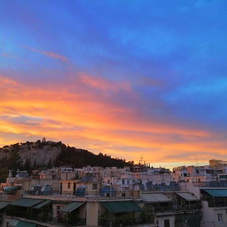Rooftop Studio, Acropolis View! Atenas Exterior foto