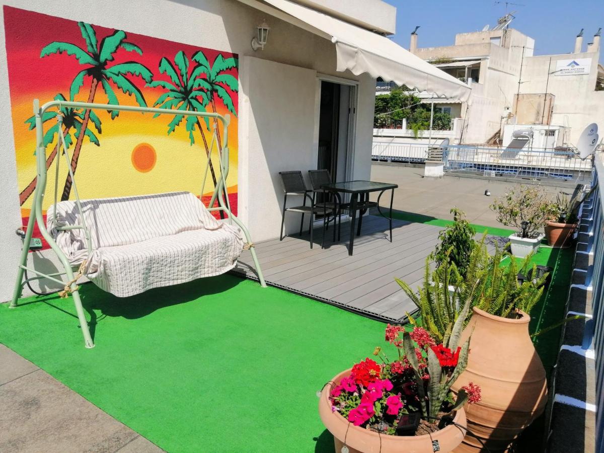 Rooftop Studio, Acropolis View! Atenas Exterior foto